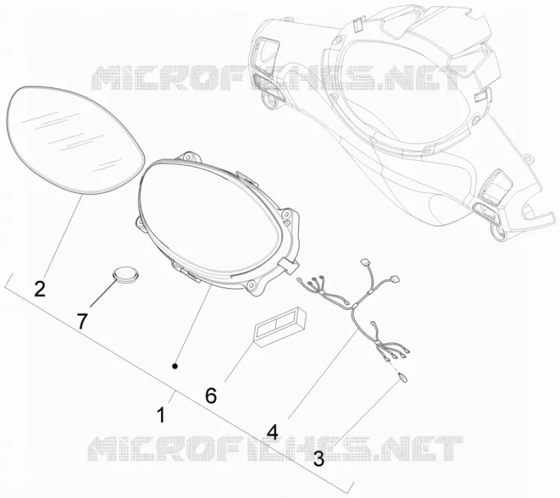 Tablero de instrumentos - Cruscotto