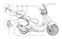 Kit baúl trasero-Kit bolsas laterales