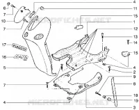 Scudo delantero-Estribo-Spoiler