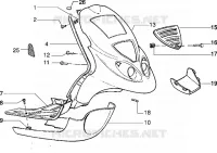Scudo delantero-Estribo-Spoiler