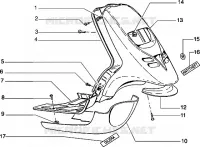 Scudo delantero-Estribo-Spoiler
