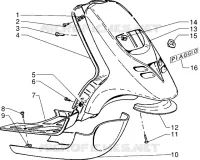 Scudo delantero-Estribo-Spoiler