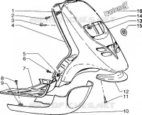 Scudo delantero-Estribo-Spoiler