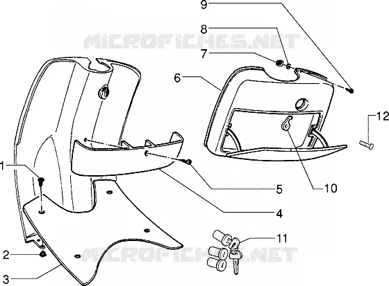 Maleta delantera