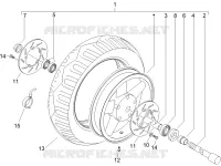 Rueda delantera