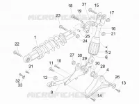 Suspensión trasera - Amortiguador/es