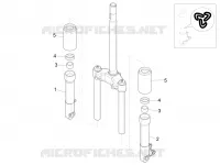 Componentes de la horquilla (Wuxi Top)