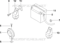 Telerruptores - Bateria - Claxon